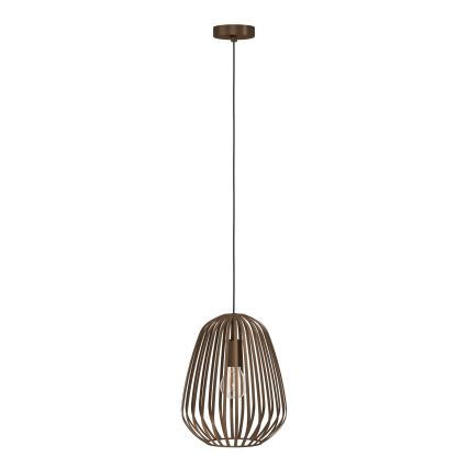 Eglo - Cable-Suspended Pendant Light, 1x E27/40W/230V, Bronze