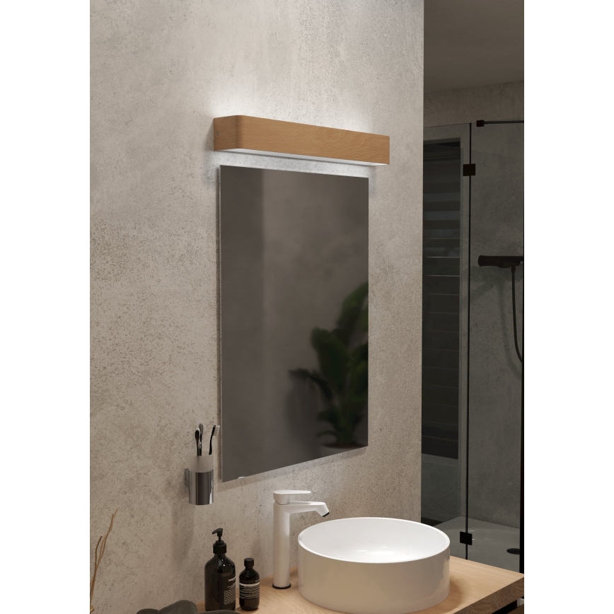 Eglo - LED Bathroom wall light LED/26,5W/230V 3000K IP44 beige