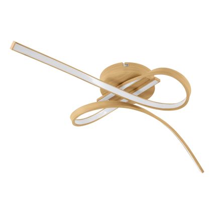 Eglo - LED Ceiling Light LED/20.5W/230V Brown