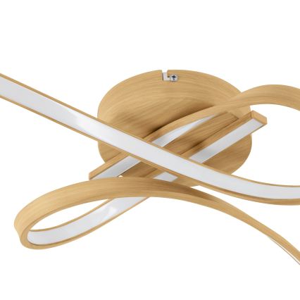 Eglo - LED Ceiling Light LED/20.5W/230V Brown