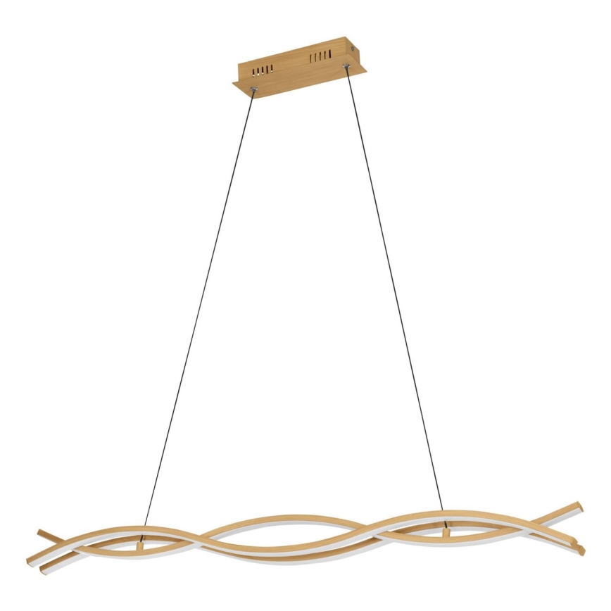 Eglo - LED Pendant Light on Cable LED/35W/230V Gold