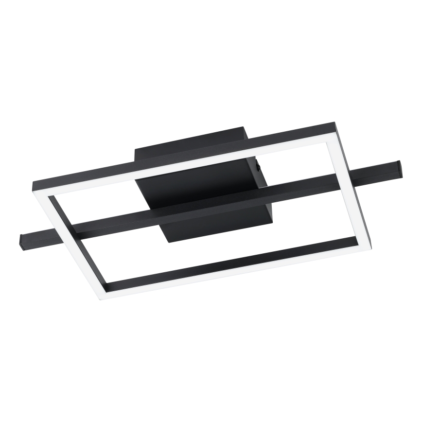 Eglo - LED RGBW Dimmable ceiling light LED/17W/230V 2700-6500K black + remote control