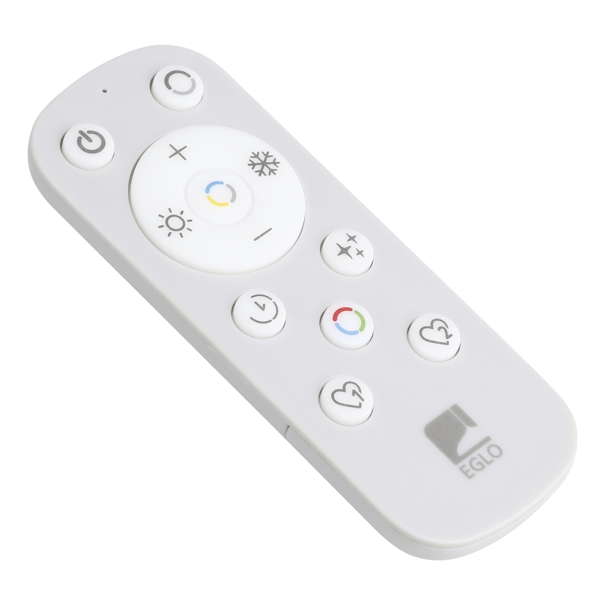 Eglo - LED RGBW Dimmable ceiling light LED/17W/230V 2700-6500K white + remote control