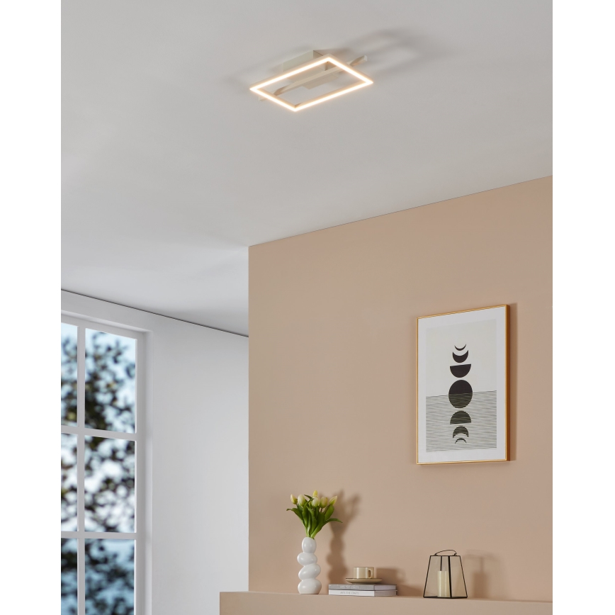Eglo - LED RGBW Dimmable ceiling light LED/17W/230V 2700-6500K white + remote control