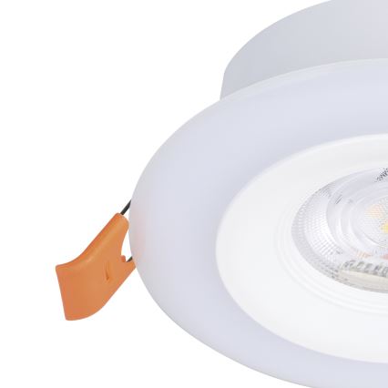Eglo - SET of 3 RGBW dimmable LED bathroom recessed downlights LED/3,8W/230V 2700-6500K IP44 + remote control