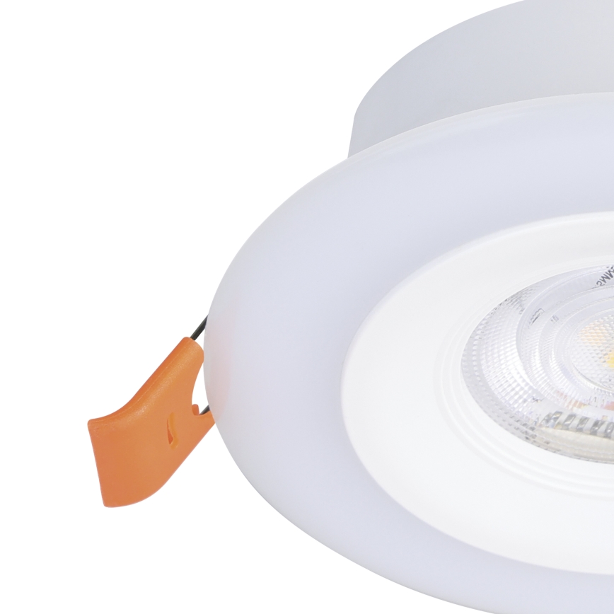 Eglo - SET of 3 RGBW dimmable LED bathroom recessed downlights LED/3,8W/230V 2700-6500K IP44 + remote control