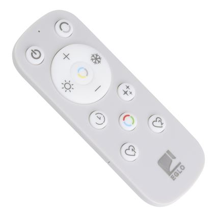 Eglo - SET of 3 RGBW dimmable LED bathroom recessed downlights LED/3,8W/230V 2700-6500K IP44 + remote control