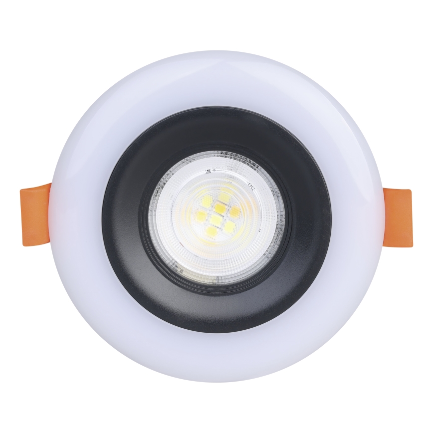 Eglo - Set of 3 LED RGBW Dimmable Bathroom Recessed Downlights LED/3.8W/230V 2700-6500K IP44 + Remote Control
