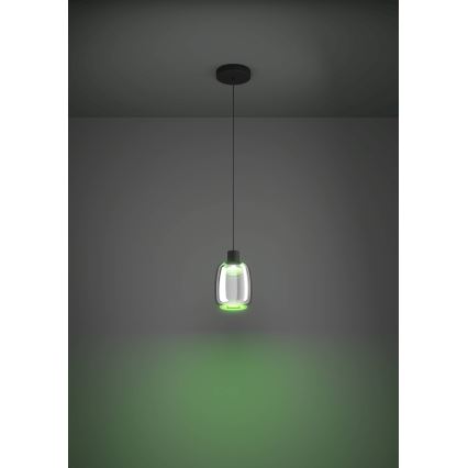 Eglo - LED RGBW Dimmable chandelier on a string LED/3,7W/230V 2700-6500K black ZigBee