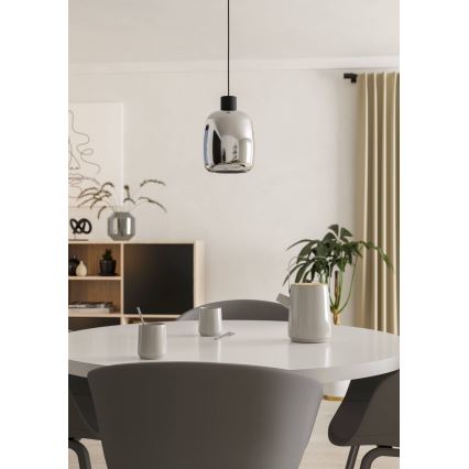 Eglo - LED RGBW Dimmable chandelier on a string LED/3,7W/230V 2700-6500K black ZigBee