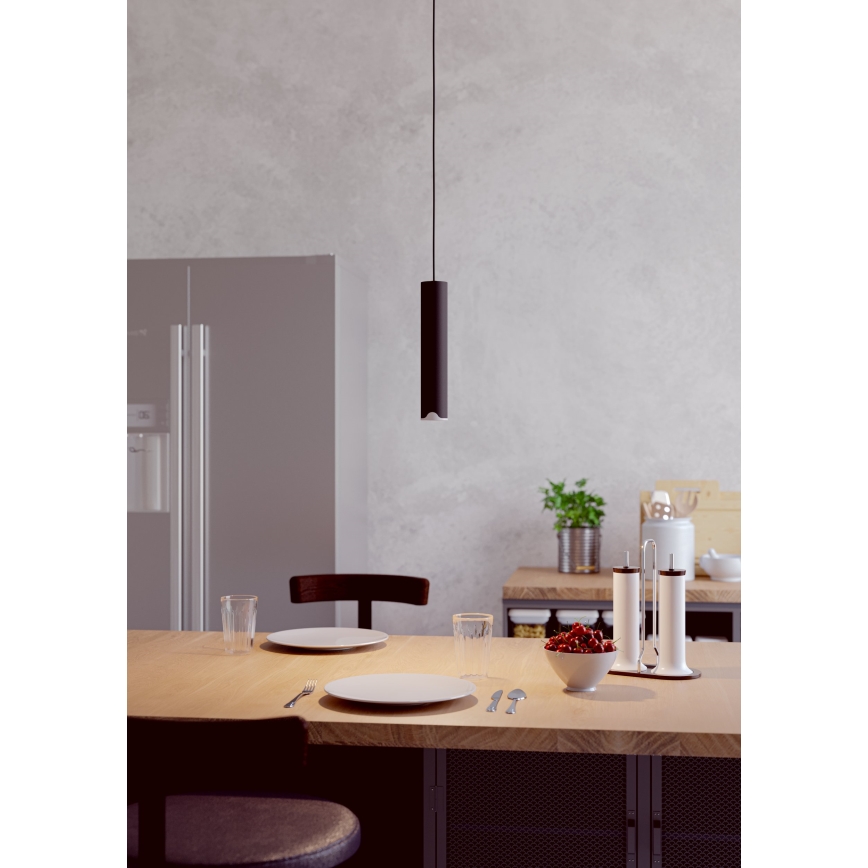 Eglo - LED RGBW Dimmable chandelier on a string LED/3,7W/230V 2700-6500K black