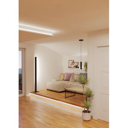 Eglo - LED RGBW Dimmable chandelier on a string LED/3,7W/230V 2700-6500K black