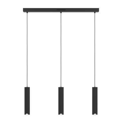 Eglo - LED RGBW Dimmable chandelier on a string 3xLED/3,7W/230V 2700-6500K black