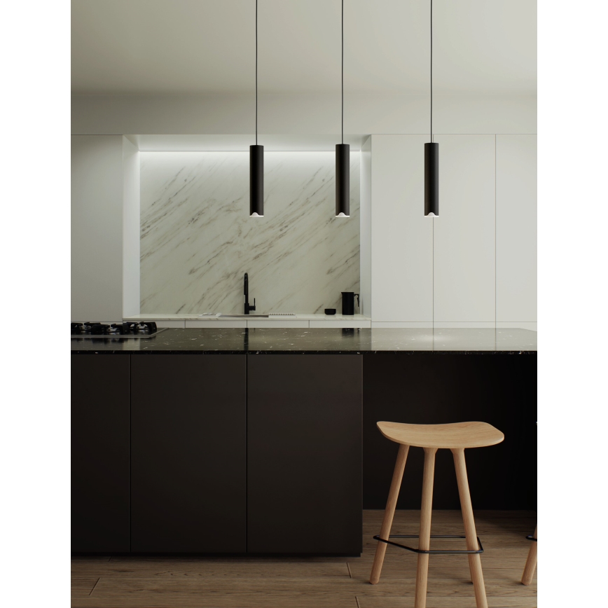 Eglo - LED RGBW Dimmable chandelier on a string 3xLED/3,7W/230V 2700-6500K black