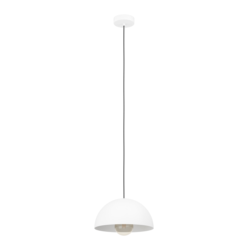 Eglo - Chandelier on a string 1xE27/40W/230V d. 30 cm white