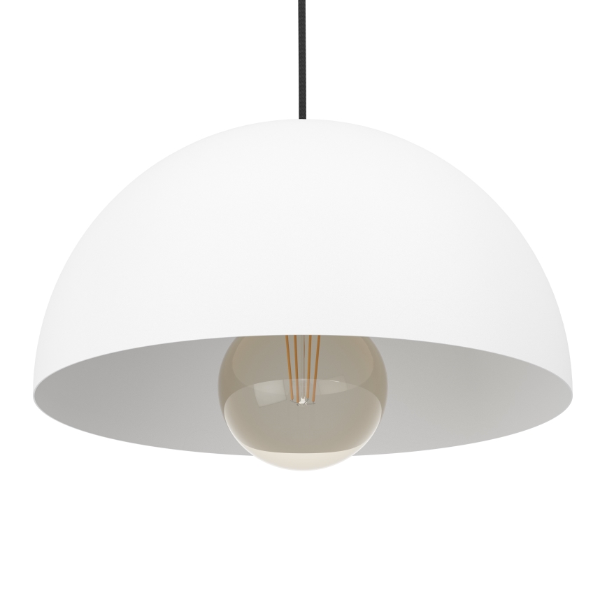 Eglo - Chandelier on a string 1xE27/40W/230V d. 30 cm white