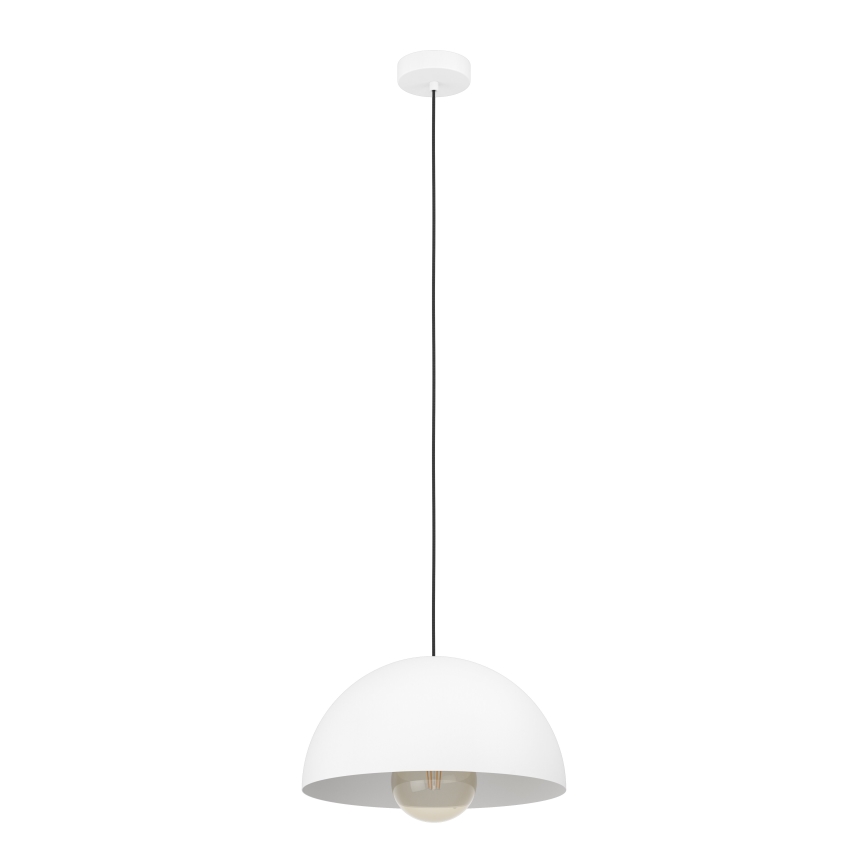 Eglo - Chandelier on a string 1xE27/40W/230V d. 38 cm white
