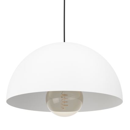 Eglo - Chandelier on a string 1xE27/40W/230V d. 38 cm white