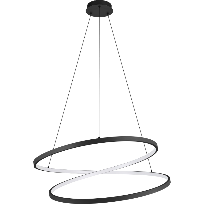 Eglo - LED Chandelier on a string LED/42W/230V 3000K black