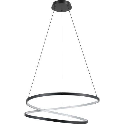 Eglo - LED Chandelier on a string LED/42W/230V 3000K black