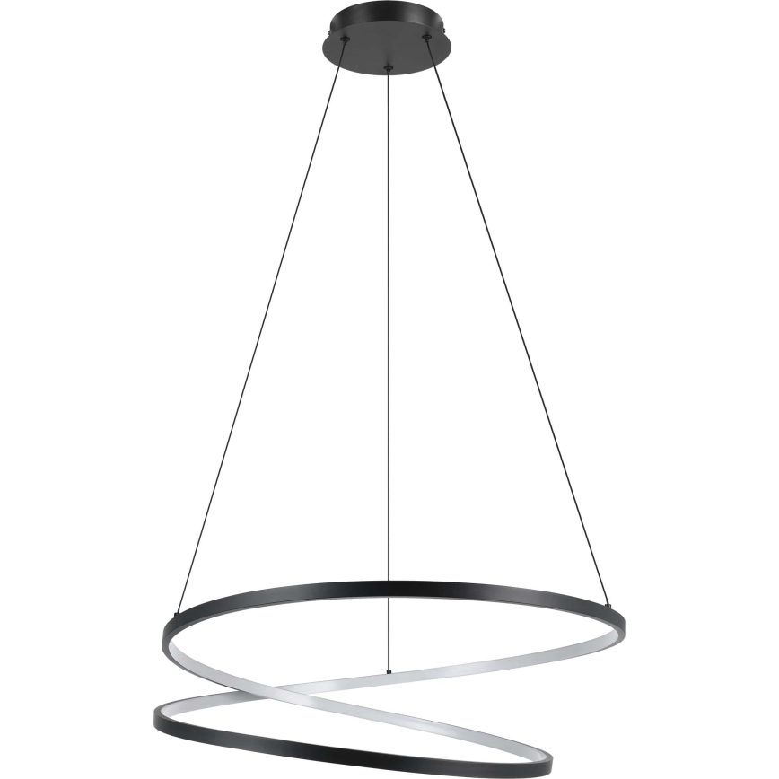 Eglo - LED Chandelier on a string LED/42W/230V 3000K black