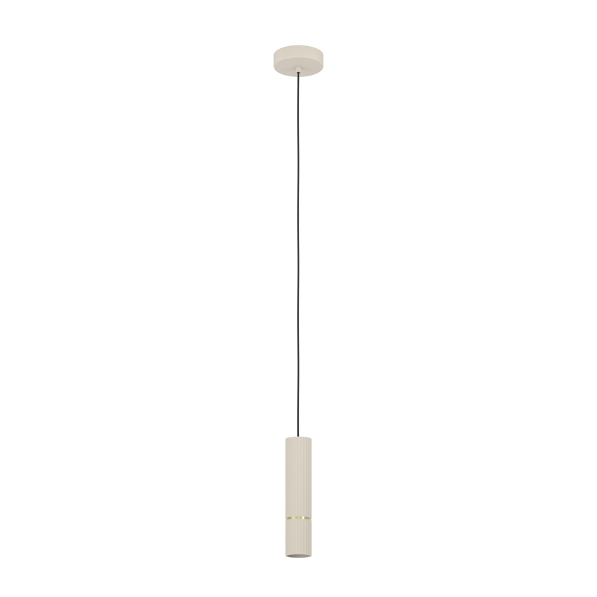 Eglo - LED Chandelier on a string 1xGU10/5W/230V 3000K beige