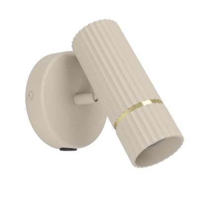 Eglo - LED Wall light 1xGU10/5W/230V 3000K beige