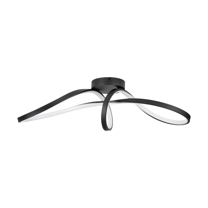 Eglo - LED RGBW Dimmable ceiling light LED/22W/230V 2700-6500K black