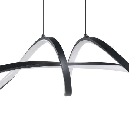 Eglo - LED RGBW Dimmable chandelier on a string LED/22W/230V 2700-6500K black