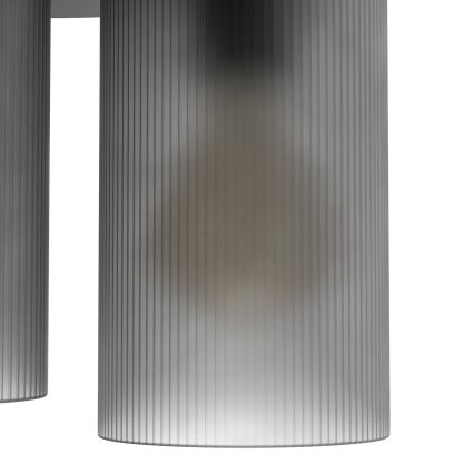 Eglo - Ceiling light 3xE27/40W/230V grey