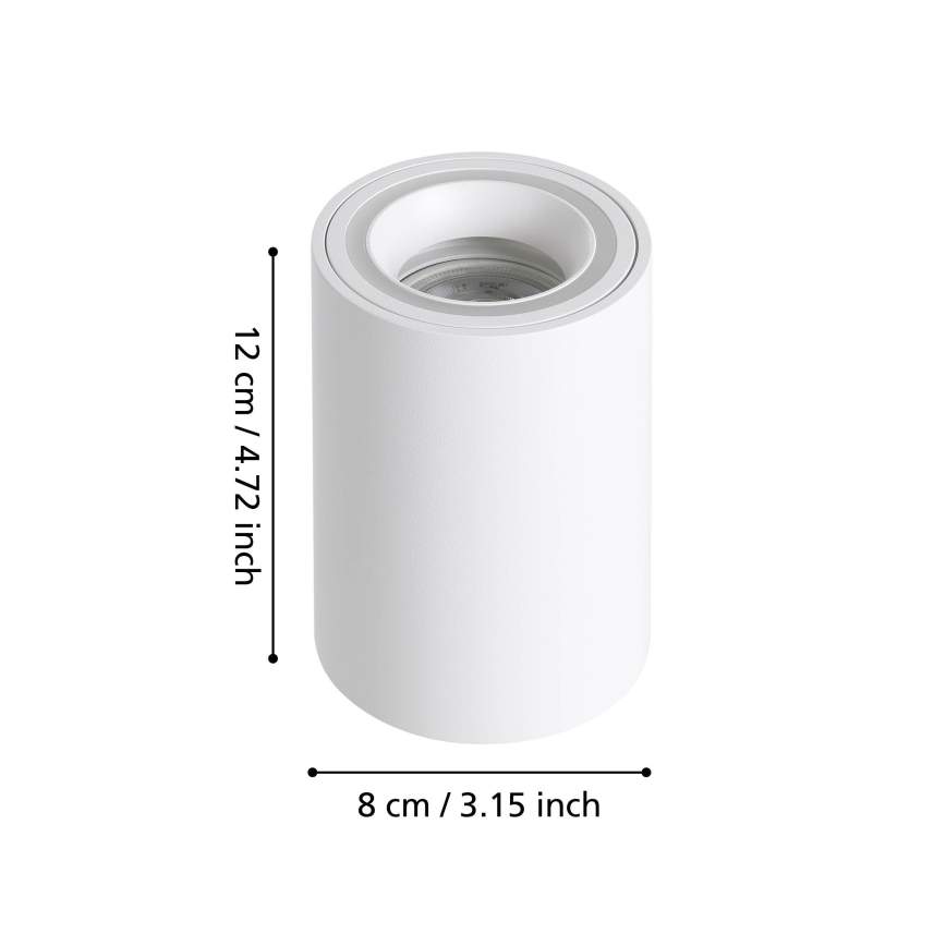 Eglo - LED RGBW Dimmable spotlight LED/4,9W/230V 2700-6500K white