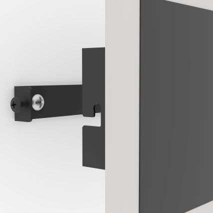 Eglo - LED Wall light LED/12W/230V 3000K 12x23 cm black