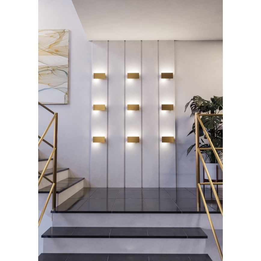 Eglo - LED Wall light LED/6W/230V 3000K gold