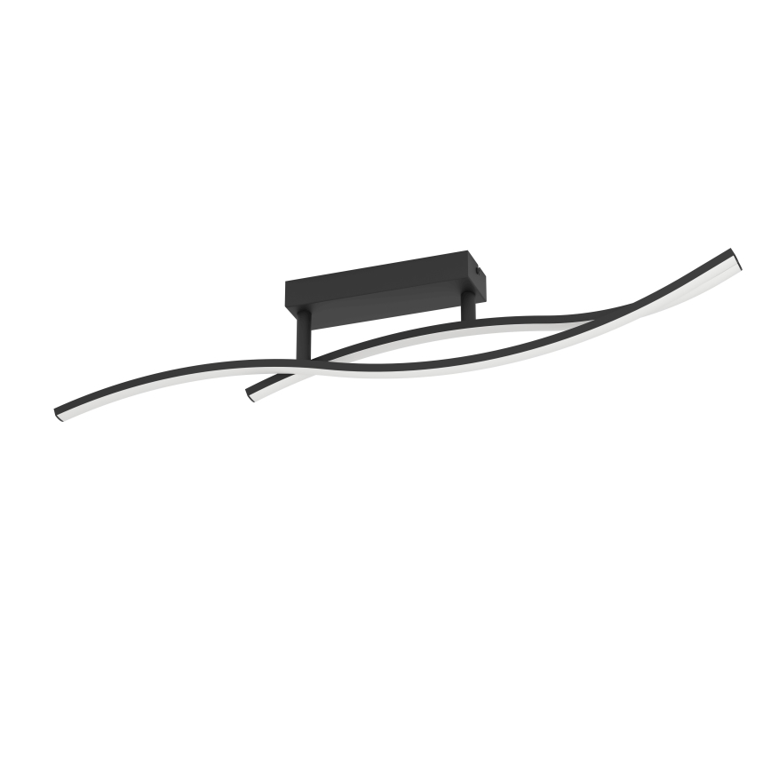Eglo - LED Ceiling light LED/12W/230V 4000K black