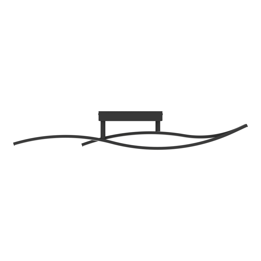 Eglo - LED Ceiling light LED/12W/230V 4000K black