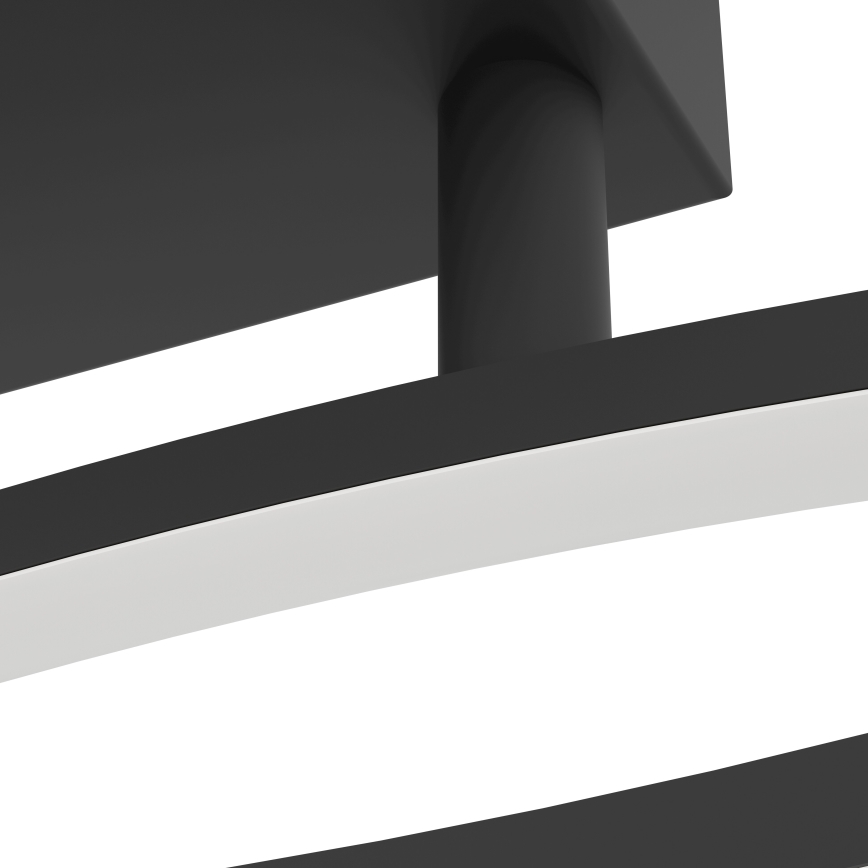 Eglo - LED Ceiling light LED/12W/230V 4000K black
