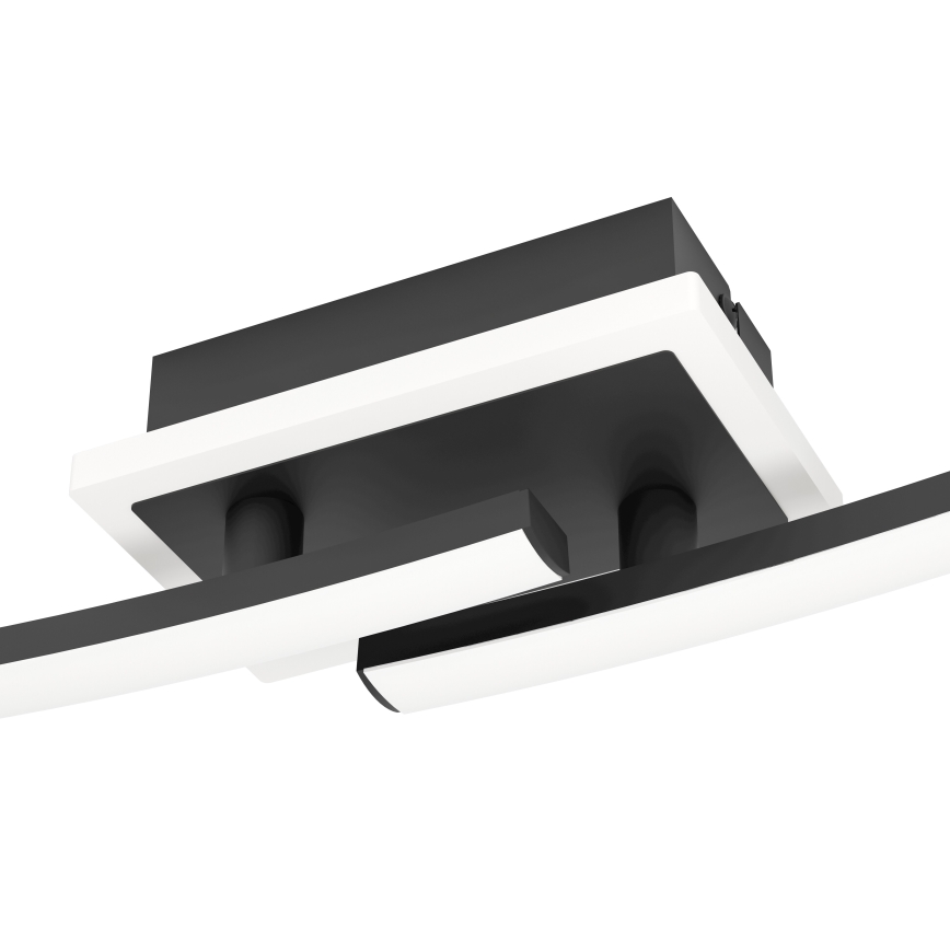 Eglo - LED Ceiling light LED/12W/230V 4000K black