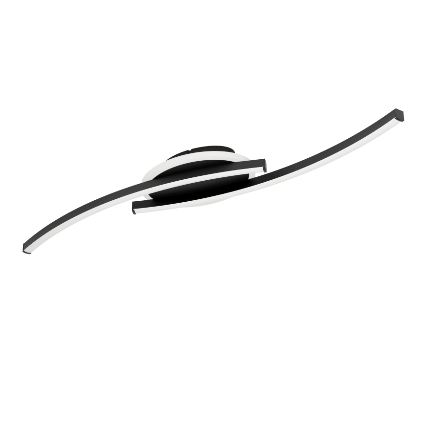 Eglo - LED Ceiling light LED/12W/230V 4000K black