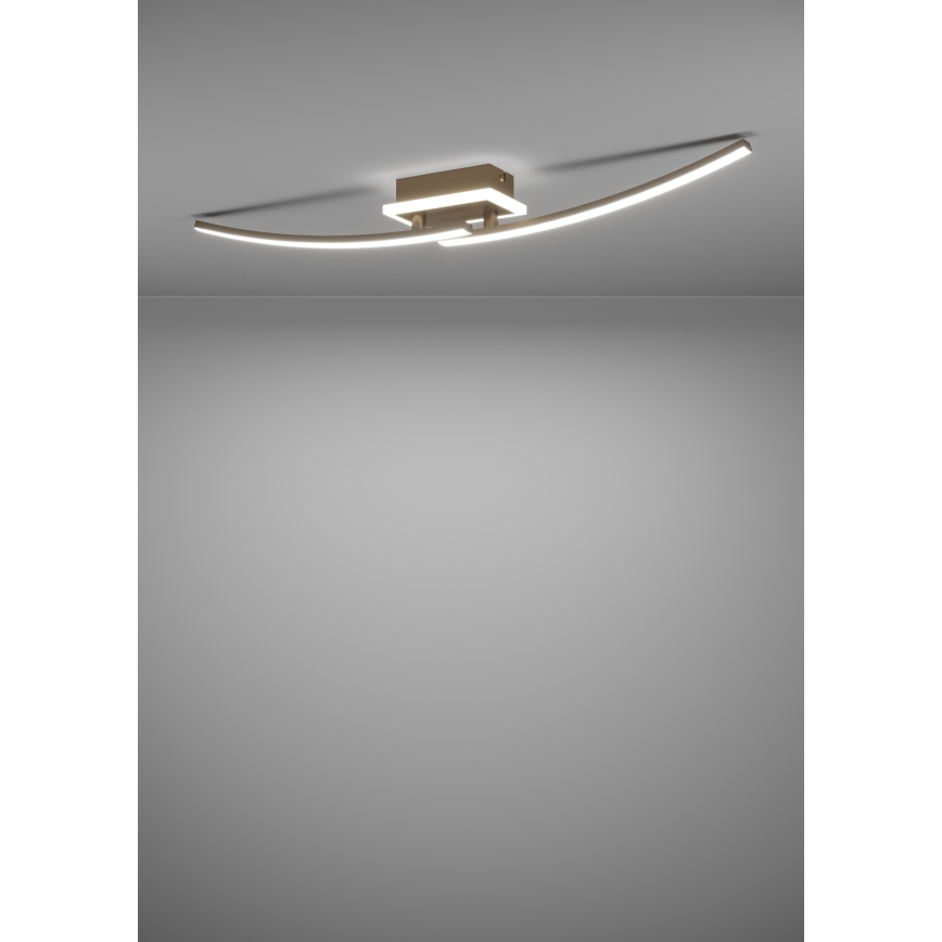 Eglo - LED Ceiling light LED/12W/230V 4000K copper