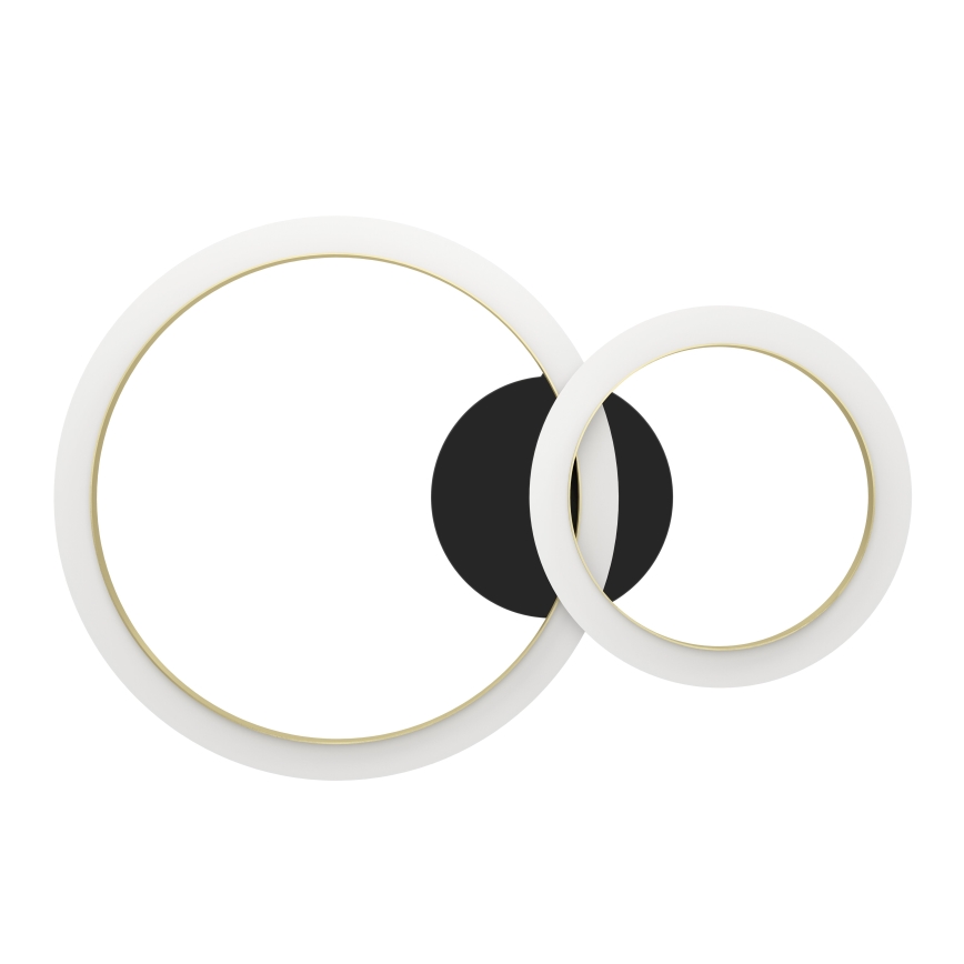 Eglo - LED Dimmable ceiling light LED/12W/230V 4000K black/gold