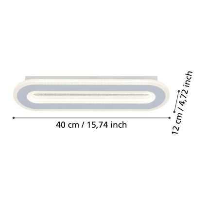 Eglo - LED Wall light LED/12W/230V 4000K white