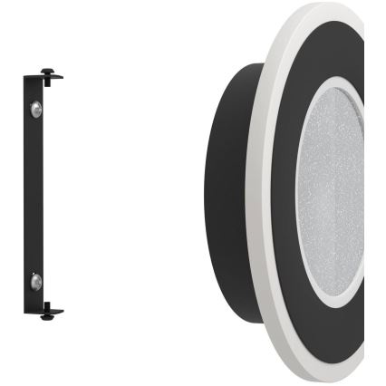 Eglo - LED Wall light LED/12W/230V 4000K black
