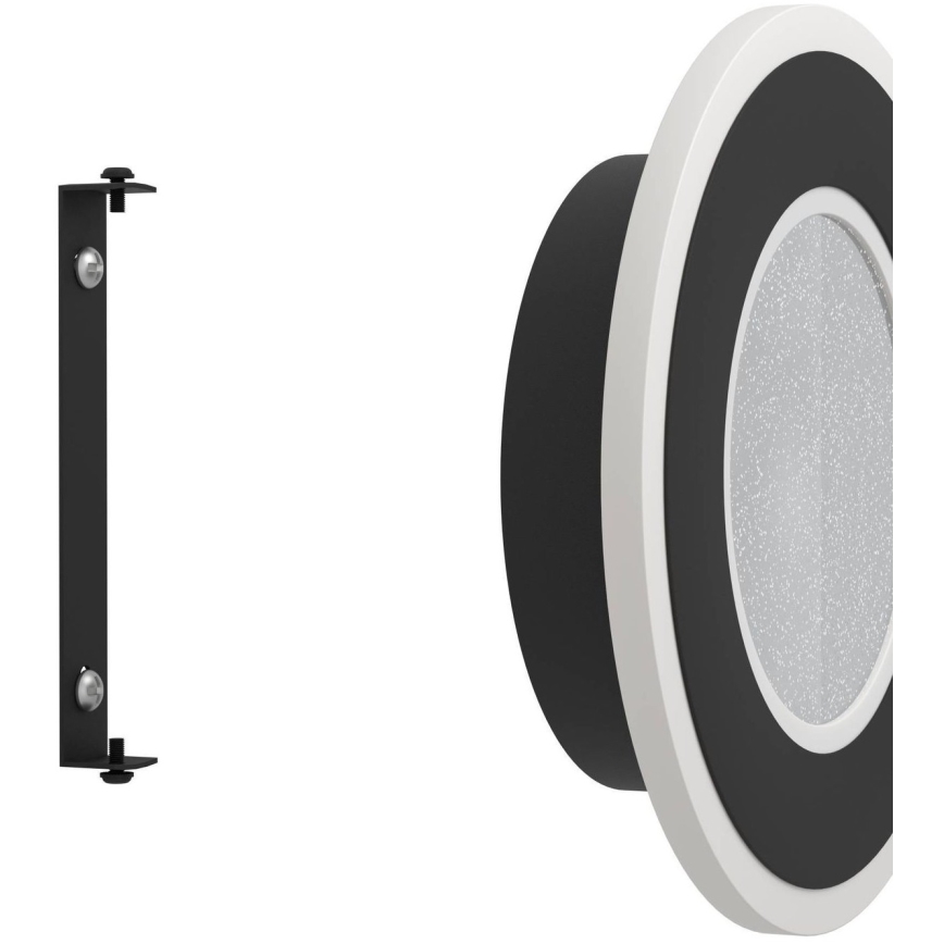 Eglo - LED Wall light LED/12W/230V 4000K black
