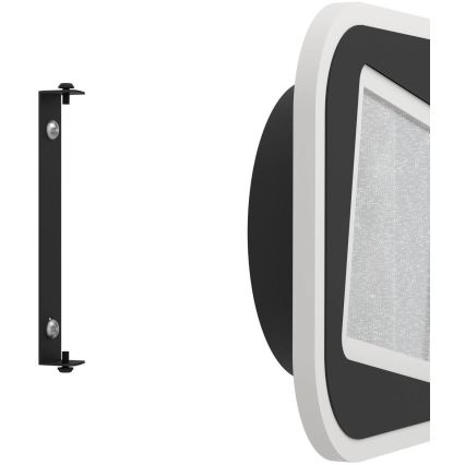 Eglo - LED Wall light LED/12W/230V 4000K black