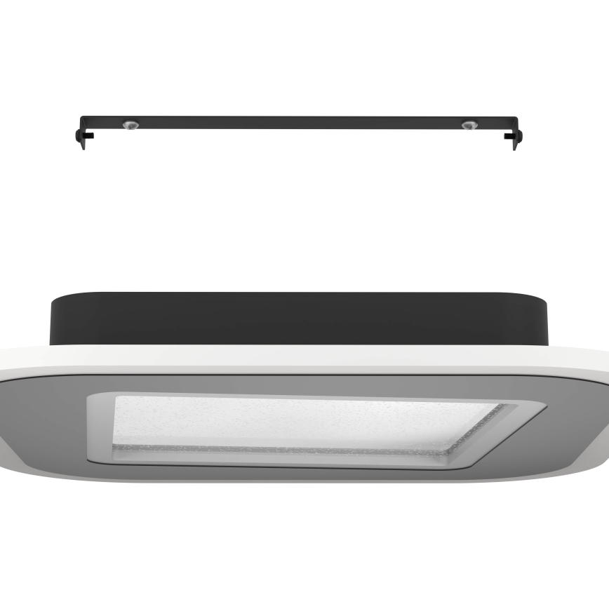 Eglo - LED Dimmable ceiling light LED/20W/230V 2700-6500K black + remote control