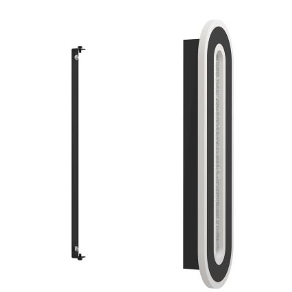 Eglo - LED Wall light LED/12W/230V 4000K black