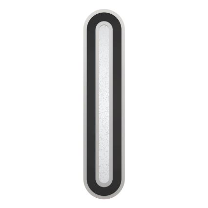 Eglo - LED Dimmable ceiling light LED/20W/230V 2700-6500K black + remote control