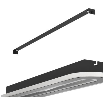 Eglo - LED Dimmable ceiling light LED/20W/230V 2700-6500K black + remote control