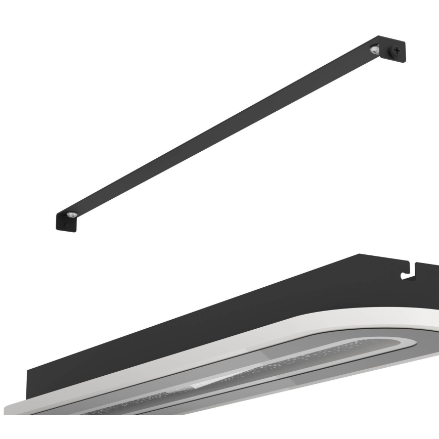 Eglo - LED Dimmable ceiling light LED/20W/230V 2700-6500K black + remote control
