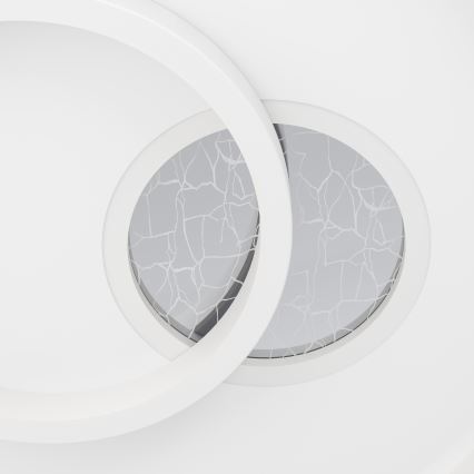 Eglo - LED Ceiling light 1xLED/14W/230V + 1xLED/8,5W d. 38 cm white